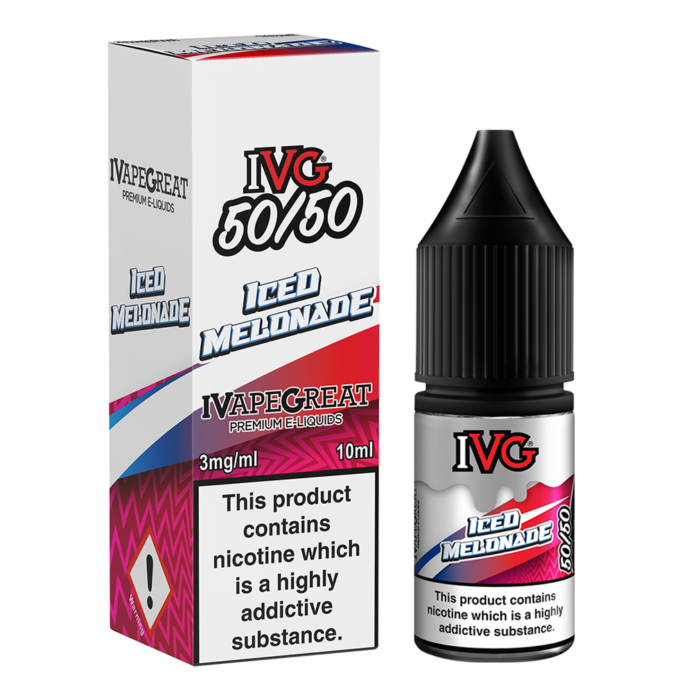 IVG Crushed 50/50 Iced Melonade 10ml E-Liquid