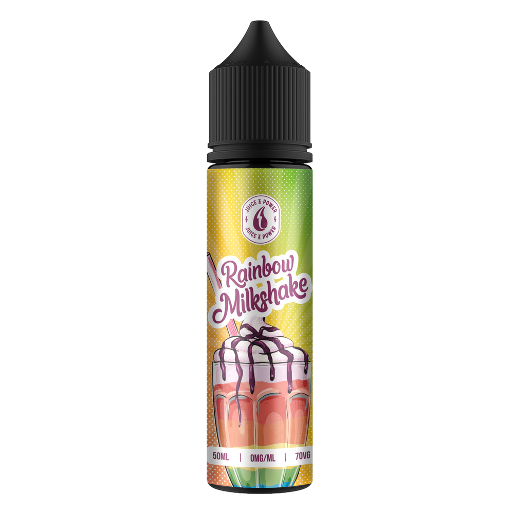 Juice N Power Rainbow Milkshake 50ml Shortfill