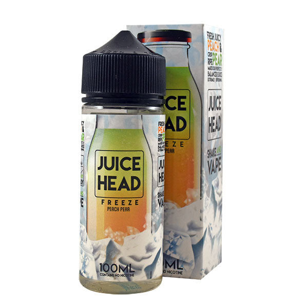 Juice Head Freeze Peach Pear 0mg 100ml Short Fill E-Liquid