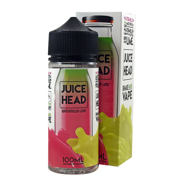 Juice Head Watermelon Lime 0mg 100ml Short Fill E-Liquid