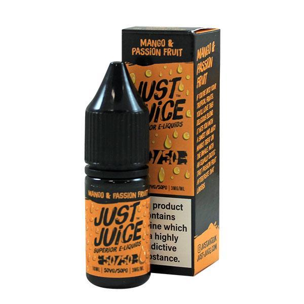 Just Juice 50/50: Mango & Passion Fruit 10ml E-Liquid