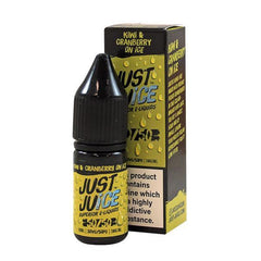 Just Juice 50/50 Kiwi & Cranberry on Ice 10ml E-Liquid