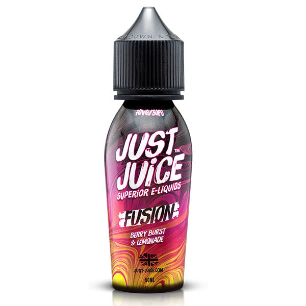 Just Juice Fusion Berry Burst and Lemonade 0mg 50ml Shortfill E-Liquid