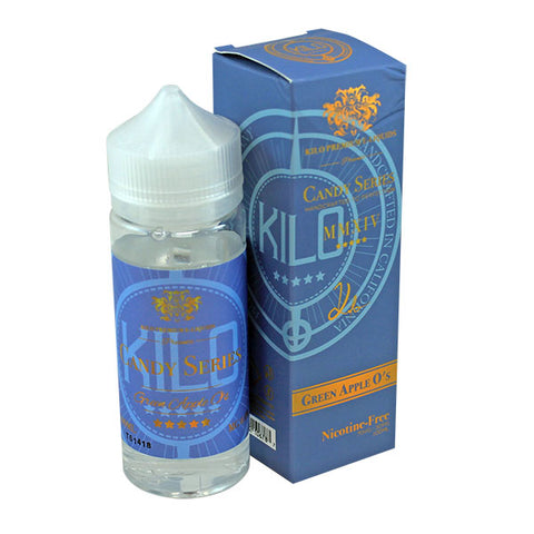 Kilo Candy Series Green Apple O's 100ml Shortfill