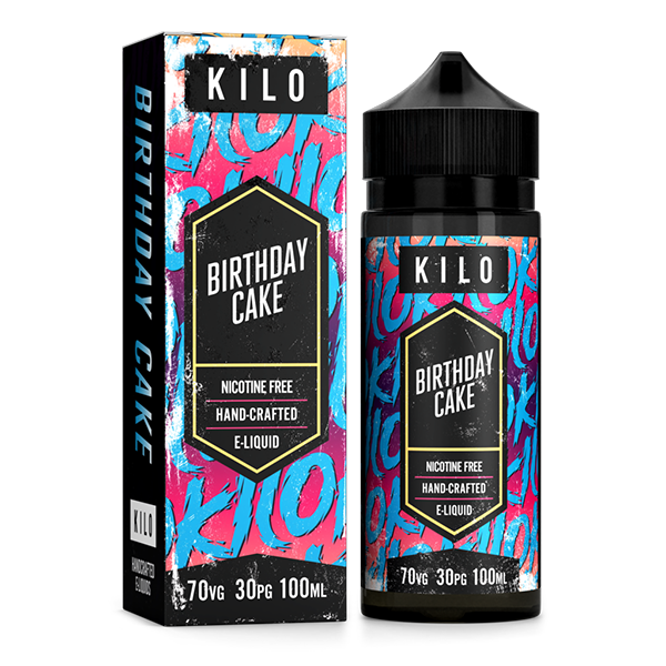 Kilo New Series: Birthday Cake 0mg 100ml Shortfill E-Liquid