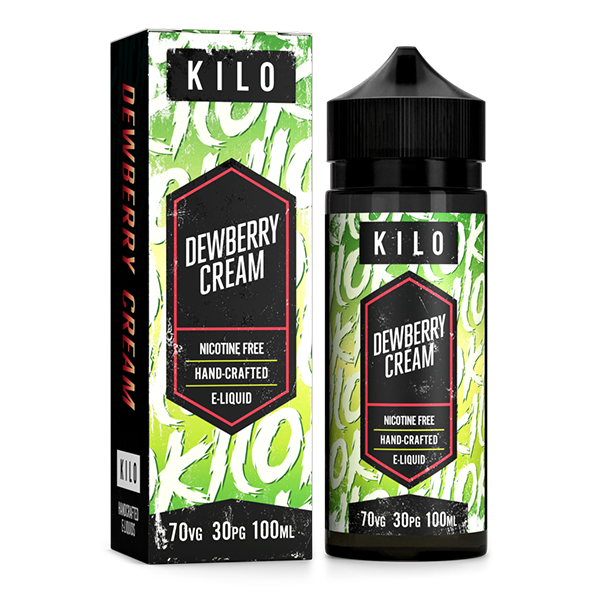 Kilo New Series: Dewberry Cream 0mg 100ml Shortfill E-Liquid