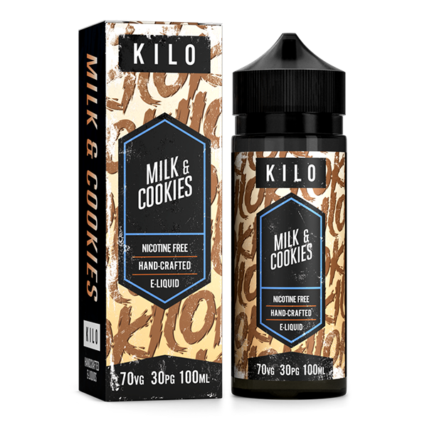 Kilo New Series: Milk & Cookies 0mg 100ml Shortfill E-Liquid