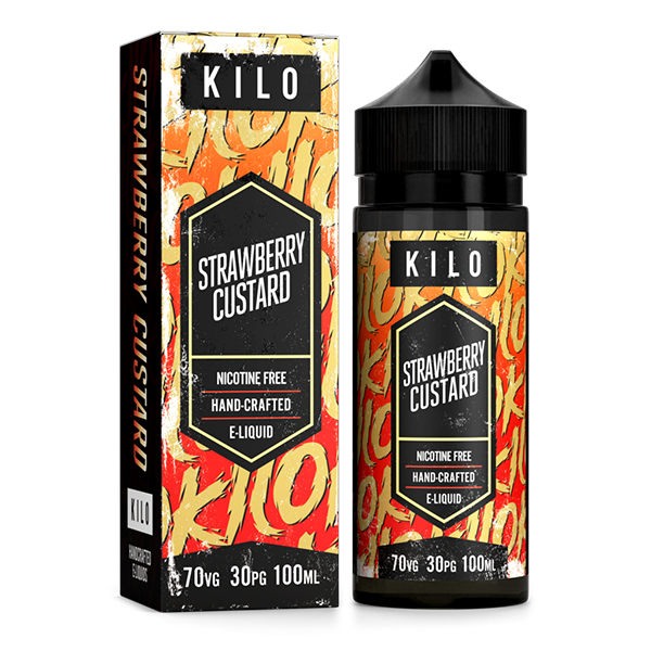 Kilo New Series Strawberry Custard 100ml Shortfill