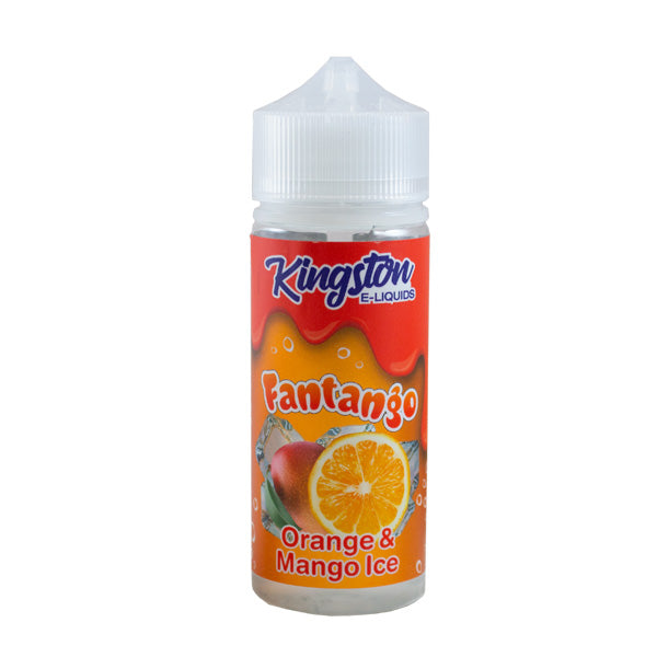 Kingston Fantango Orange & Mango Ice 0mg 100ml Shortfill E-Liquid