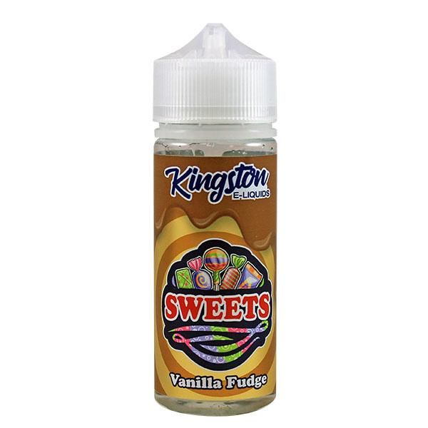 Vanilla Fudge E-Liquid by Kingston 100ml Shortfill