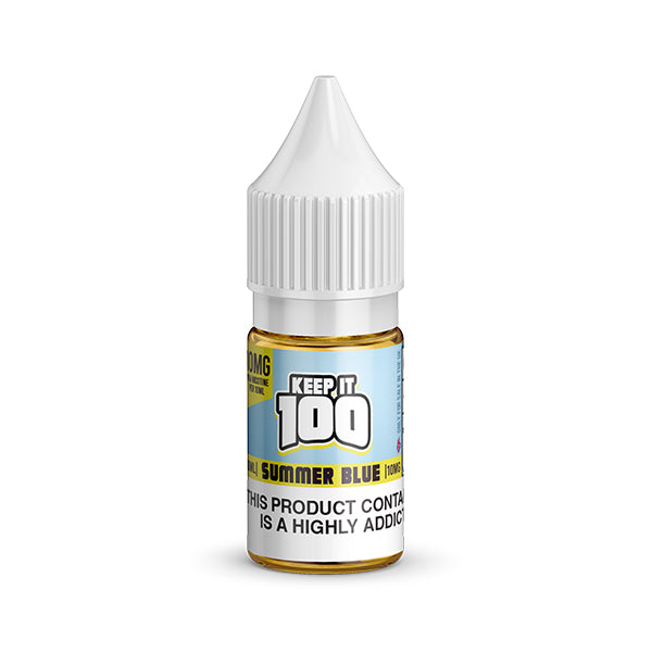 Keep it 100 Nic Salt Summer Blue 10ml E-Liquid