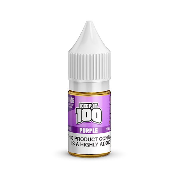 Keep it 100 Nic Salt Purple 10ml E-Liquid