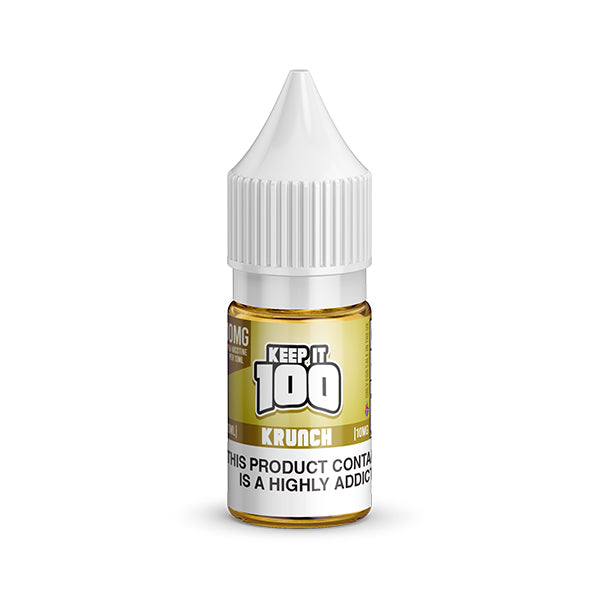 Keep it 100 Nic Salt Krunch 10ml E-Liquid