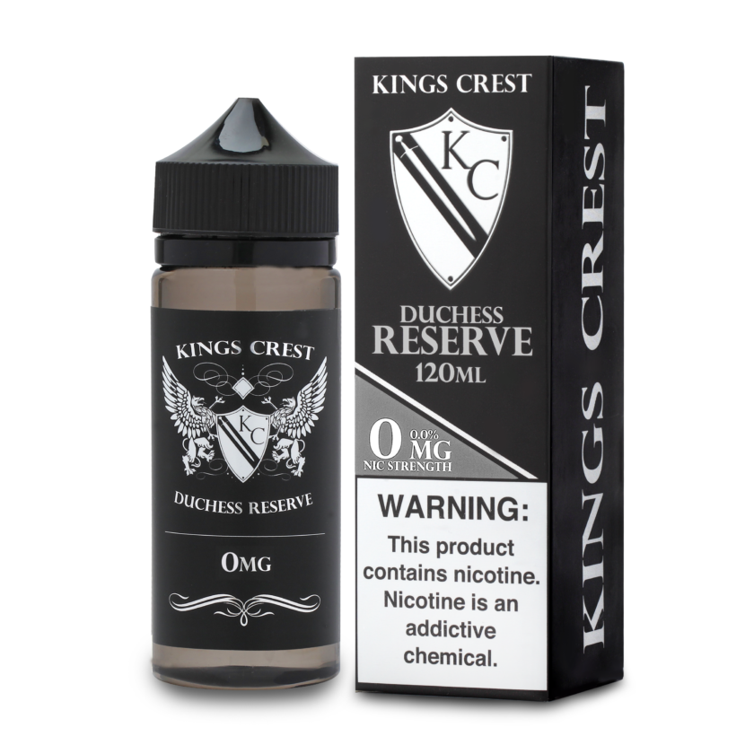 Kings Crest Duchess Reserve 0mg 100ml Shortfill E-Liquid