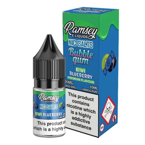 Ramsey E-Liquids Kiwi Blueberry 10ml Nic Salt