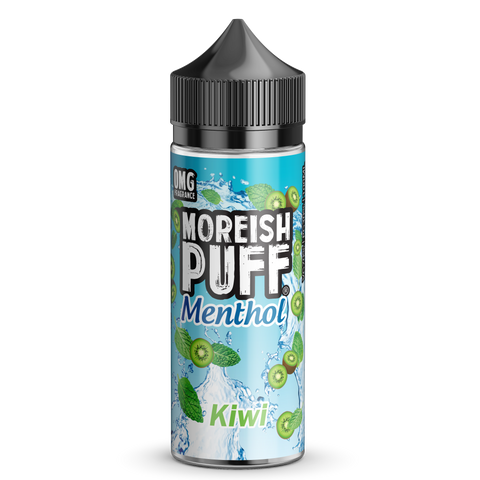 Moreish Puff Menthol Kiwi 100ml Shortfill