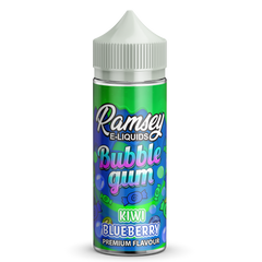 Ramsey E-Liquids Bubblegum Kiwi Blueberry 100ml Shortfill