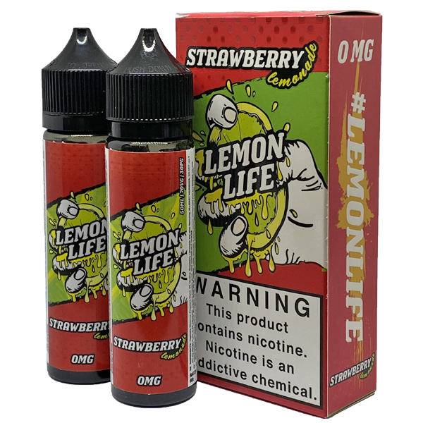 Lemon Life Strawberry Lemonade 2 x 0mg 50ml Shortfill E-Liquid