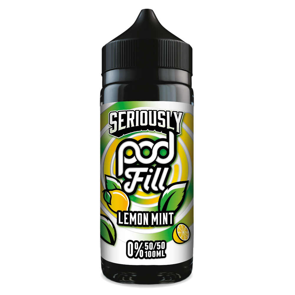 Seriously Pod Fill Lemon Mint 100ml Shortfill