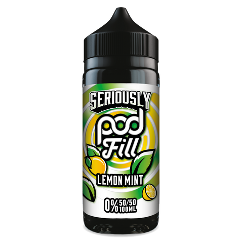 Seriously Pod Fill Lemon Mint 100ml Shortfill