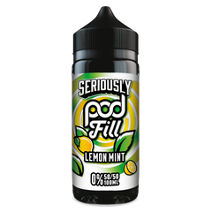 Seriously Pod Fill Lemon Mint 100ml Shortfill