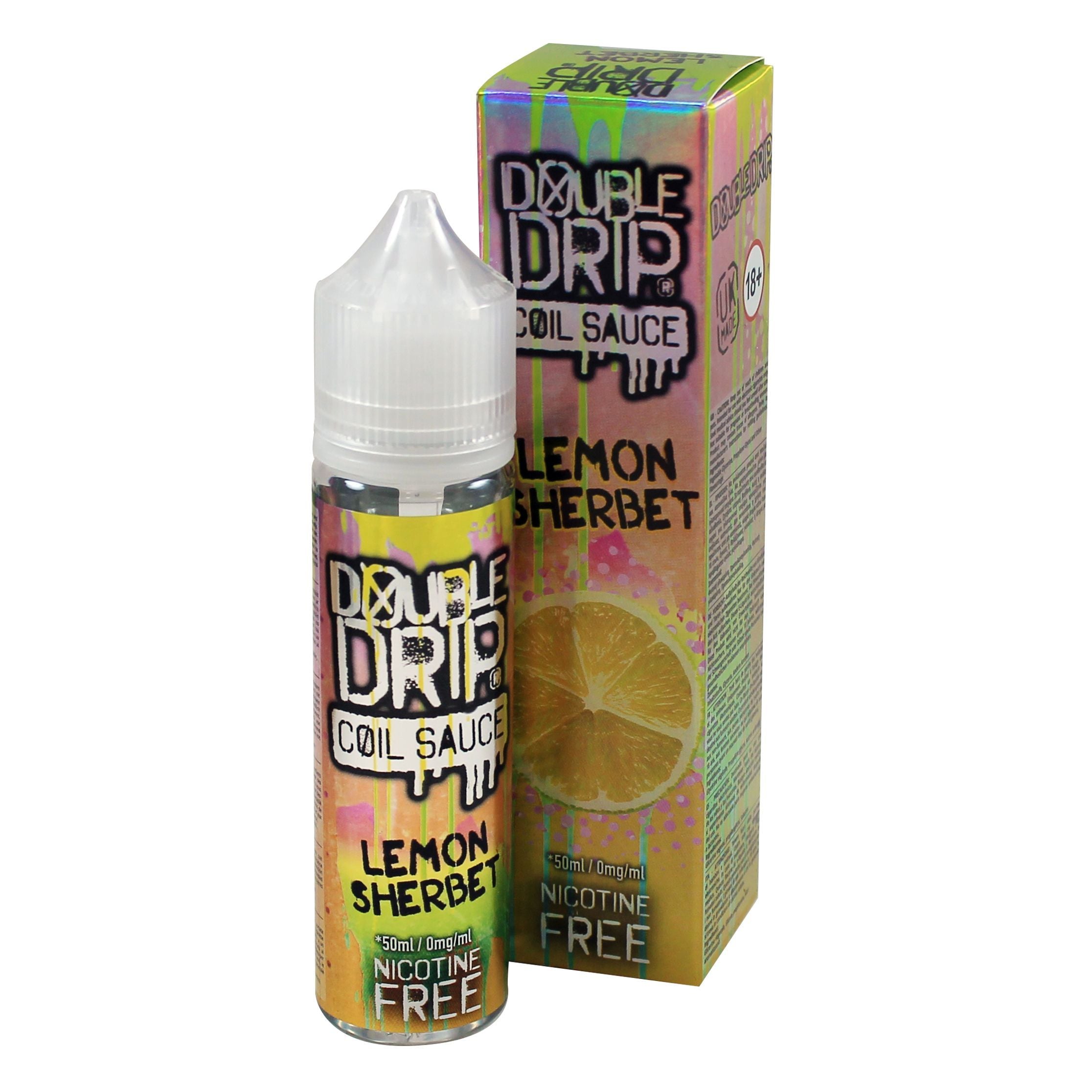 Double Drip Co Lemon Sherbet 0mg 50ml Shortfill E-Liquid