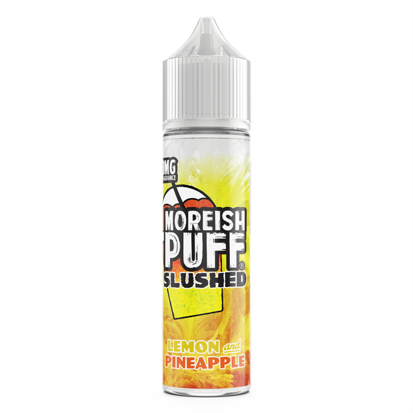 Moreish Puff Slushed Lemon & Pineapple 0mg 50ml Short Fill E-Liquid