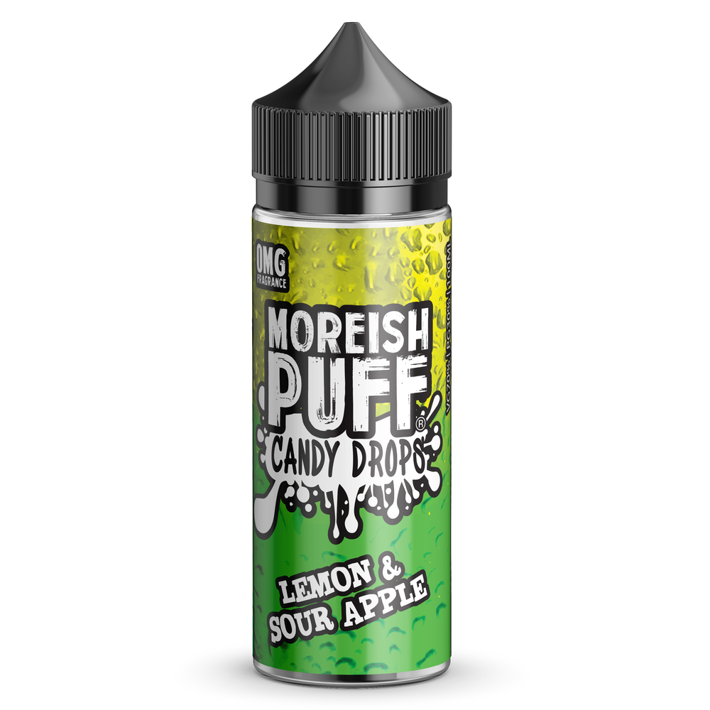 Moreish Puff Candy Drops Lemon & Sour Apple 100ml Shortfill