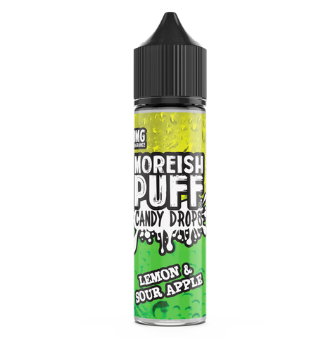 Moreish Puff Candy Drops Lemon & Sour Apple 50ml Shortfill