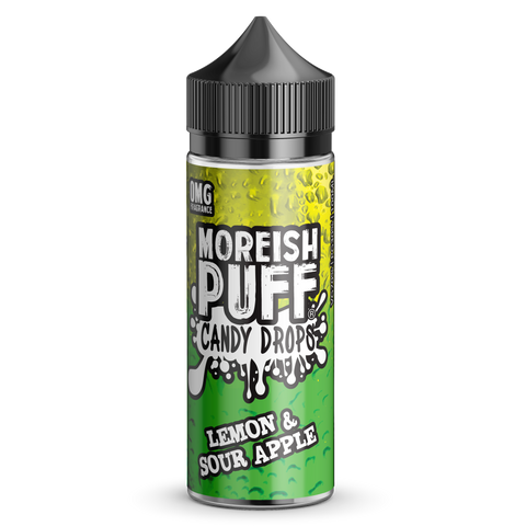 Moreish Puff Candy Drops Lemon & Sour Apple 100ml Shortfill