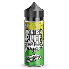 Moreish Puff Candy Drops Lemon & Sour Apple 100ml Shortfill