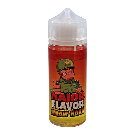 Major Flavor Straw-nana 100ml Shortfill