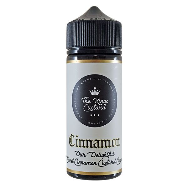 The Kings Custard Cinnamon 100ml Shortfill