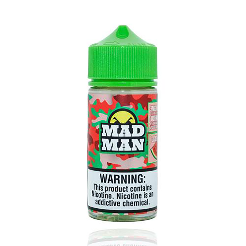 Mad Man Crazy Watermelon 0mg 80ml Shortfill E-Liquid
