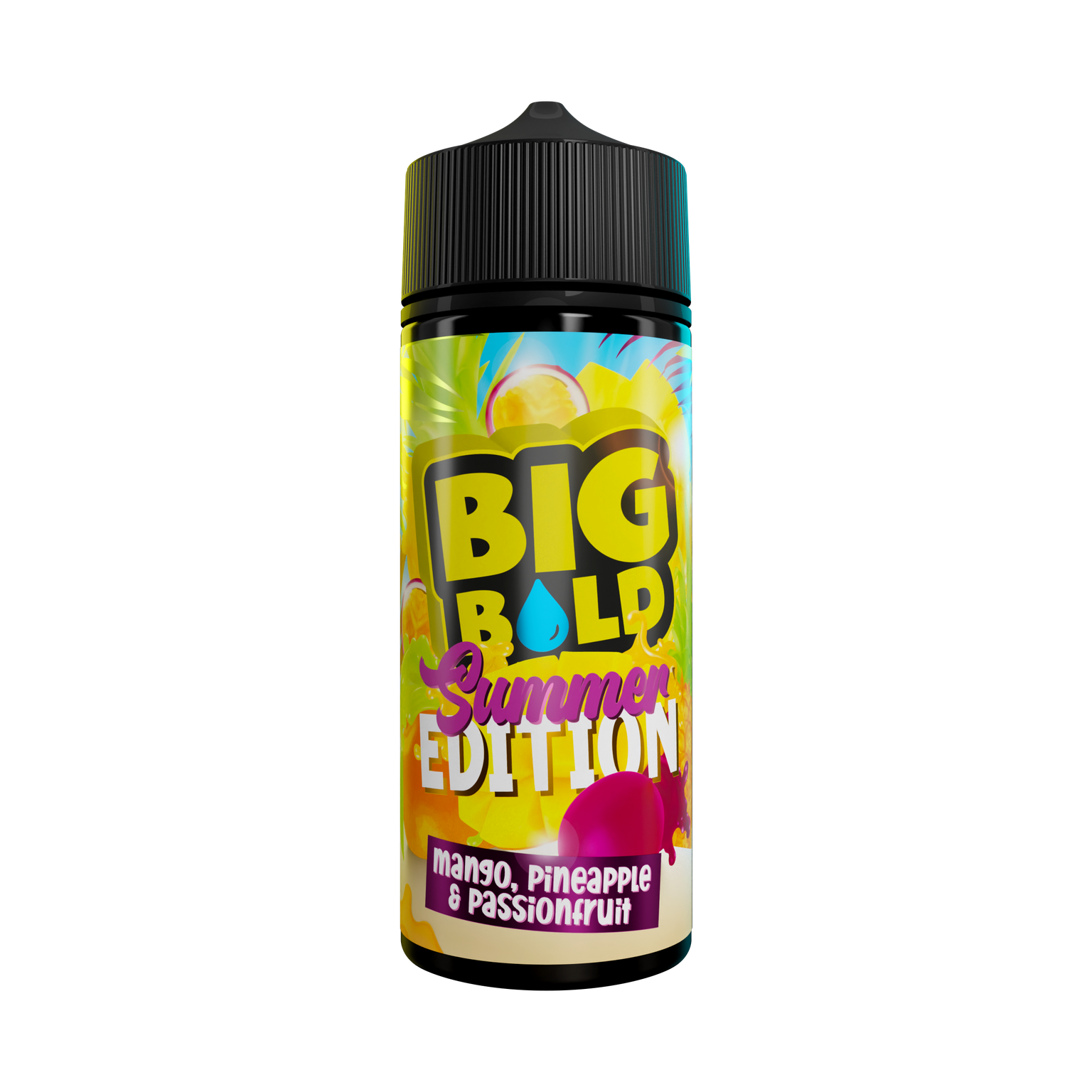 Mango, Pineapple & Passionfruit E-Liquid by Big Bold - Shortfills UK