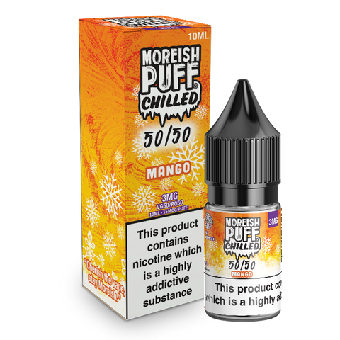 Moreish Puff Chilled 50/50 Mango Chilled 10ml E-Liquid