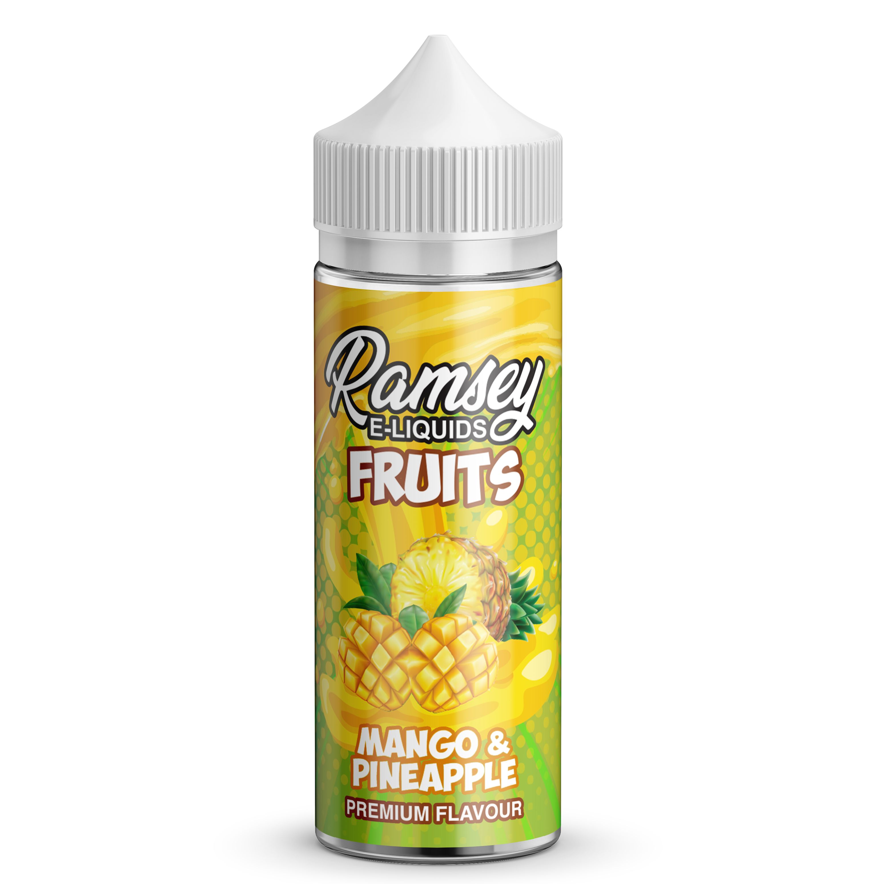 Ramsey E-Liquids Fruits Mango & Pineapple 0mg 100ml Shortfill E-Liquid