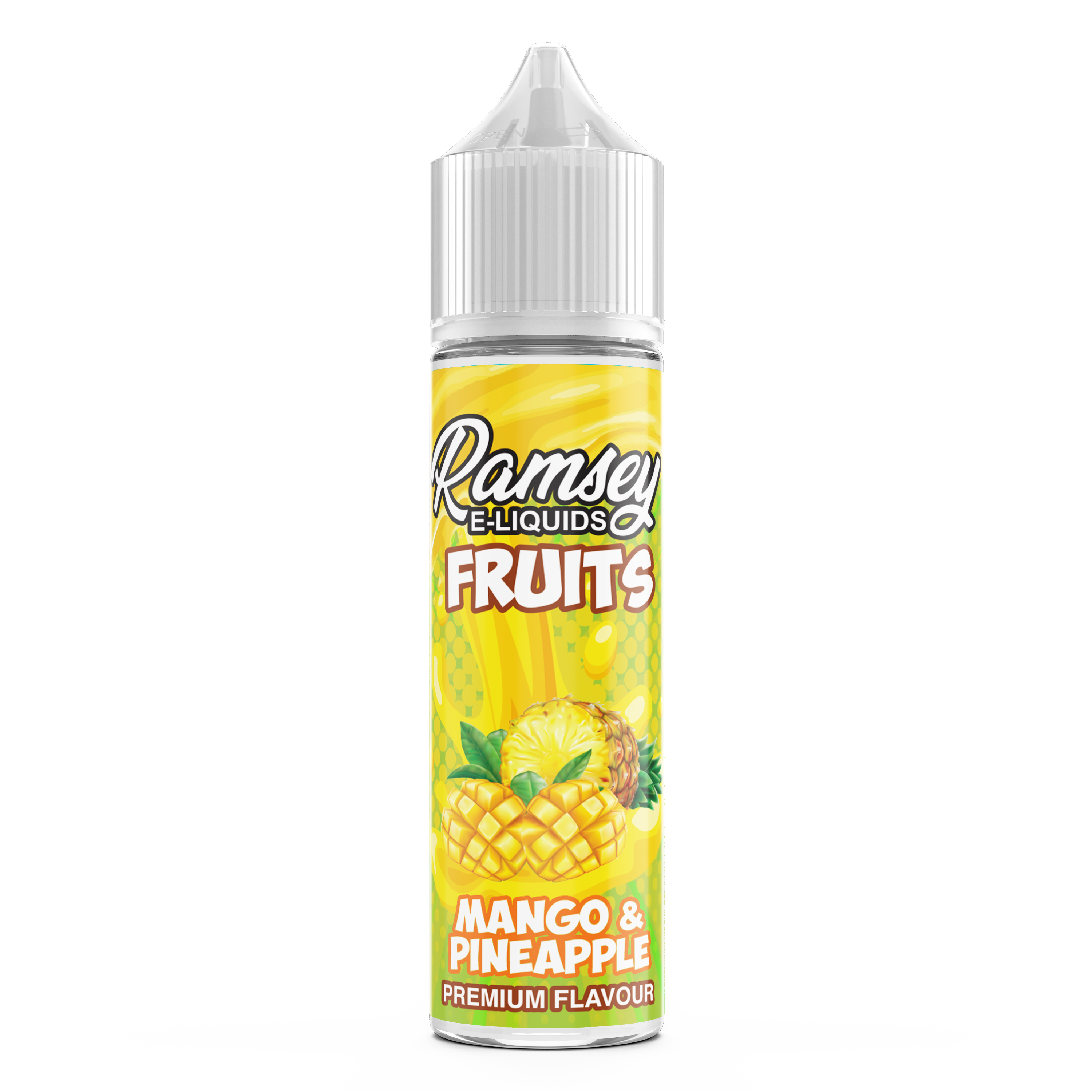 Ramsey E-Liquids Fruits: Mango & Pineapple  0mg 50ml Shortfill E-Liquid