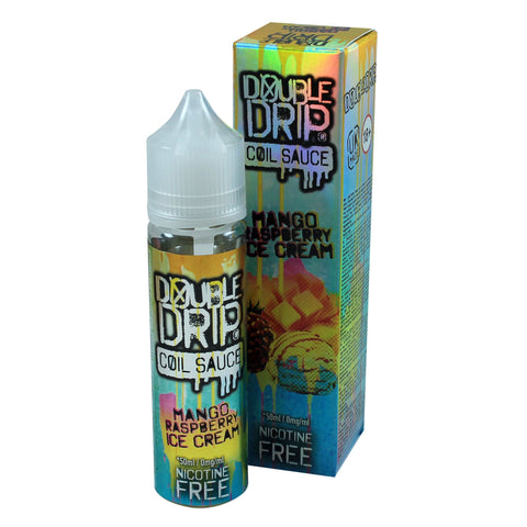 Double Drip Mango Raspberry Ice Cream 50ml Shortfill