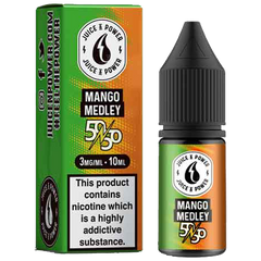 Juice N Power 50:50 Mango Medley 10ml E-Liquid