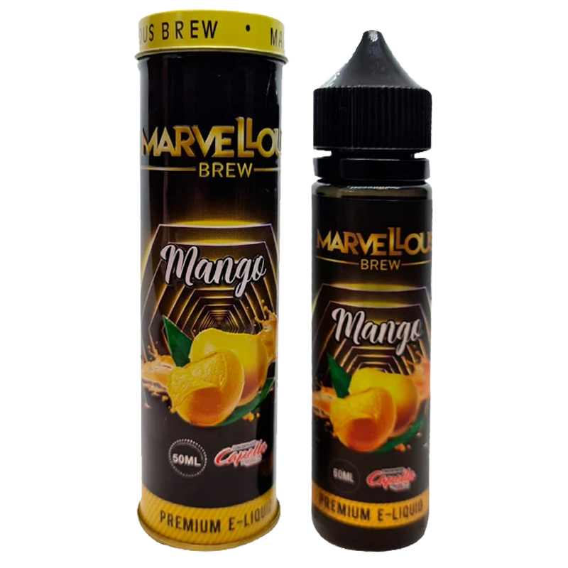 Marvellous Brew Mango 0mg 50ml Shortfill E-Liquid