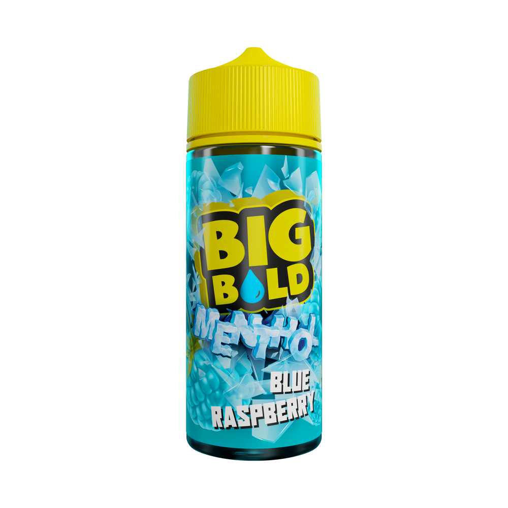 Big Bold Menthol Blue Raspberry 100ml Shortfill