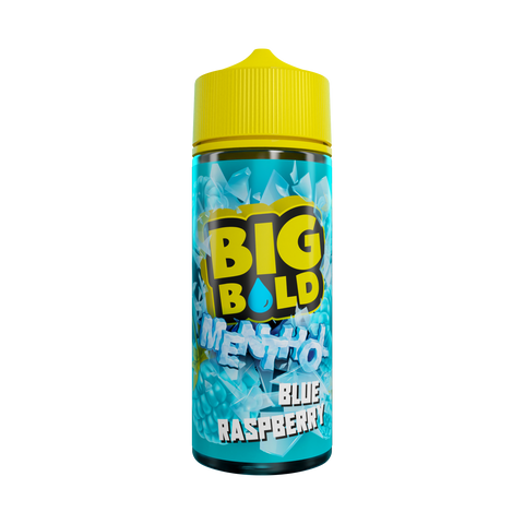 Big Bold Menthol Blue Raspberry 100ml Shortfill