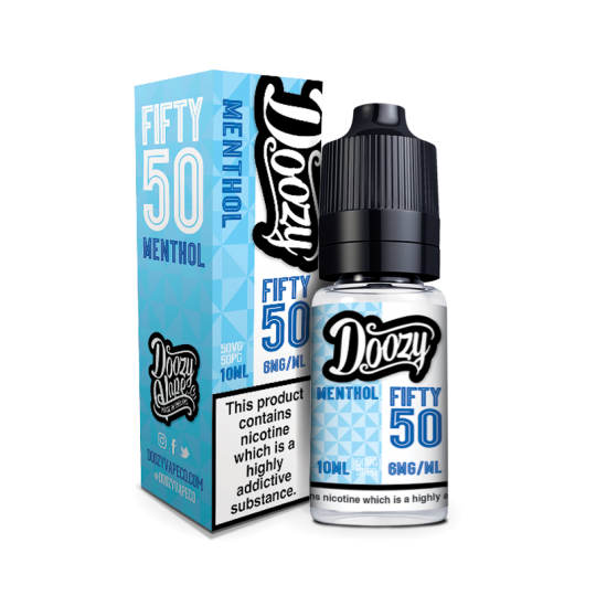 Doozy Vape 50/50 Menthol 10ml E-Liquid
