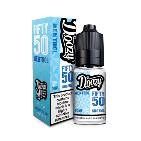 Doozy Vape 50/50 Menthol 10ml E-Liquid