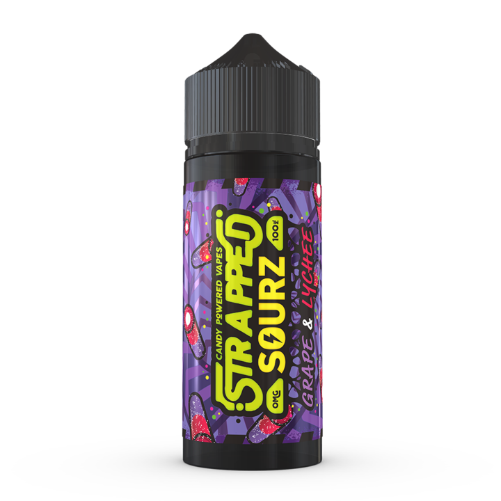 Grape & Lychee E-Liquid by Strapped - Shortfills UK