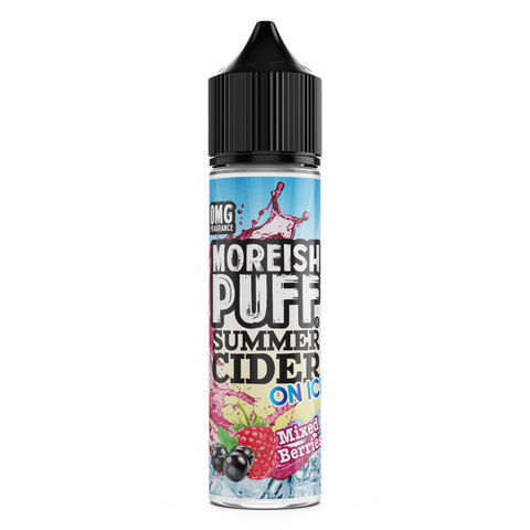 Moreish Puff Summer Cider on Ice Mixed Berries 50ml Shortfill