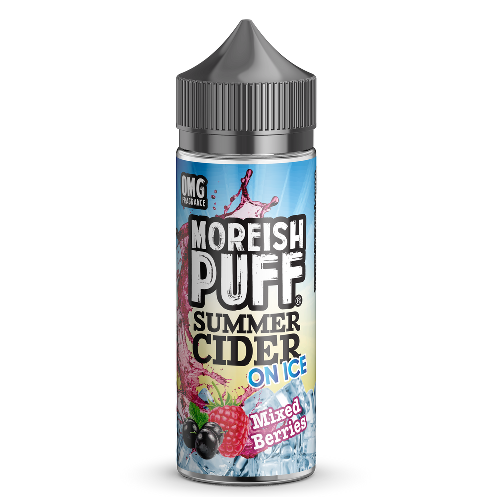 Moreish Puff Summer Cider on Ice Mixed Berries 100ml Shortfill