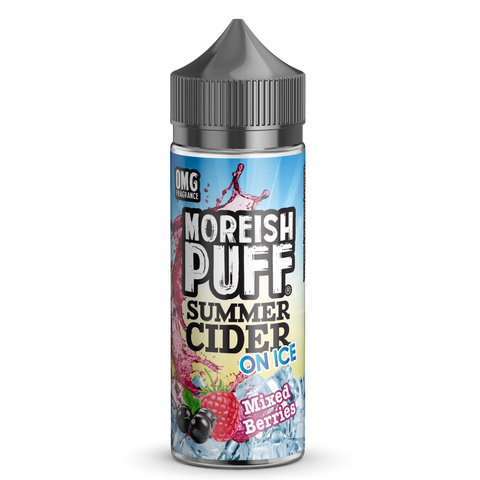 Moreish Puff Summer Cider on Ice Mixed Berries 100ml Shortfill