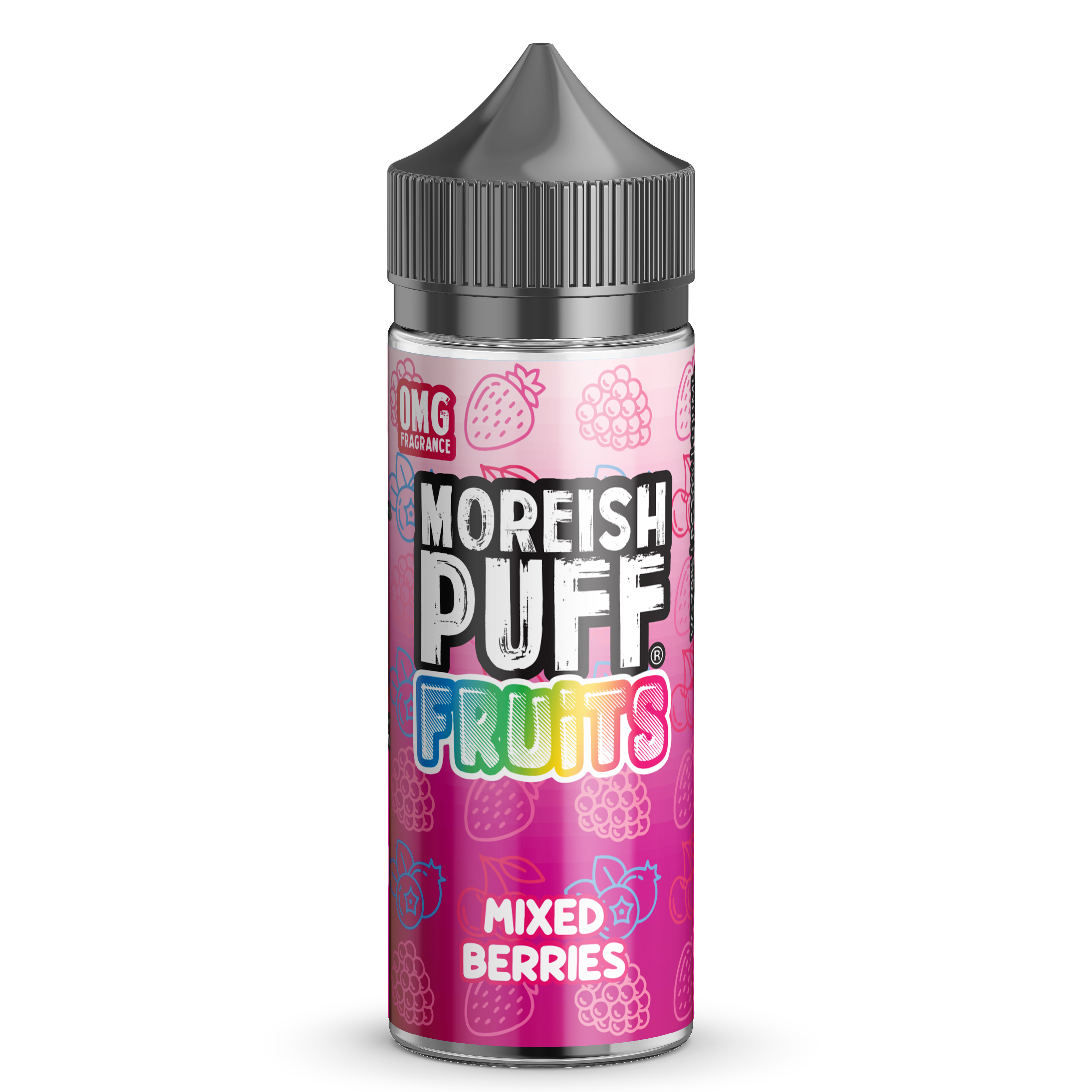 Mixed Berries by Moreish Puff Fruits 100ml Shortfill
